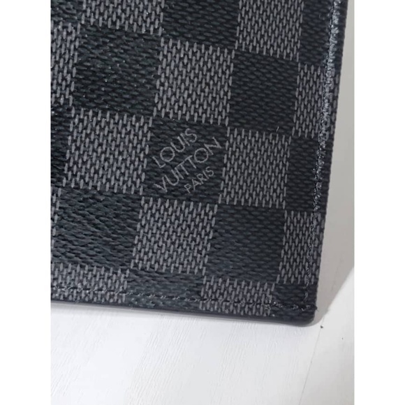 Authentic Louis Vuitton Damier Graphite Pochette Jour PM Zip Around Port… - Picture 9 of 13